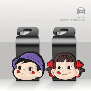 Heavy-Duty Car Seat Back Hooks (2 pcs)