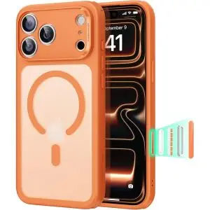 iPhone 17 Pro Max ESR Classic Hybrid Case – Frosted Orange